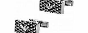Emporio Armani Mens Steel Cufflinks