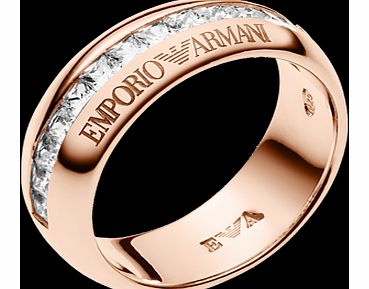 Emporio Armani Pure Eagle Rose Gold Plated Ring