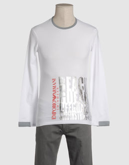 EMPORIO ARMANI SWIMWEAR TOPWEAR Long sleeve t-shirts MEN on YOOX.COM