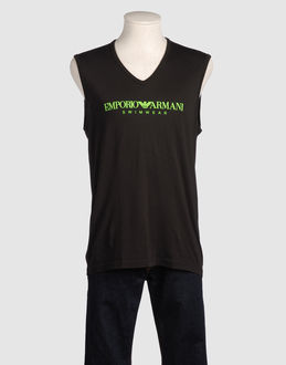 EMPORIO ARMANI SWIMWEAR TOPWEAR Sleeveless t-shirts MEN on YOOX.COM