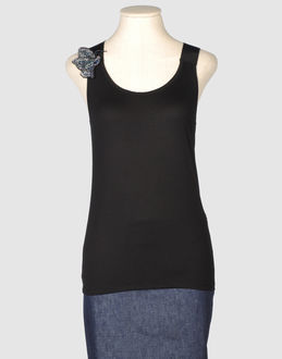 EMPORIO ARMANI TOPWEAR Sleeveless t-shirts WOMEN on YOOX.COM