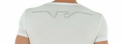 Emporio Armani Underwear Collection V-neck T-Shirt 110810 4A550 (Medium, white)