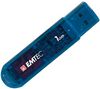 EMTEC C150RB Blue 1 GB USB 2.0 Key - compatible with