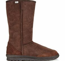 EMU Australia Mens Outback Hi chocolate boots