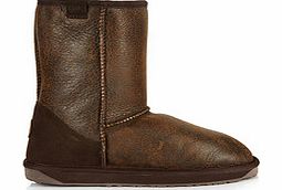 EMU Australia Mens Wanneroo chocolate ankle boots