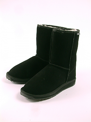 Emu Bronte Lo Ladies Boots - Black Wool