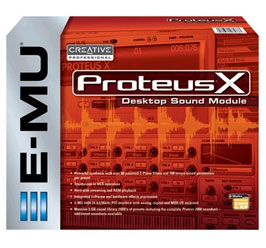 PROTEUS X PCI AUDIO CARD