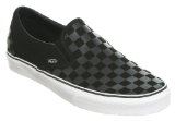 Vans Classic Slip On Blk/blk/chckbrd - 8 Uk
