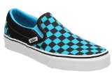 Vans Classic Slip On Blk/scuba Blue - 5 Uk