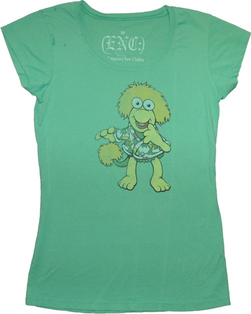 ENC Ladies Fraggle Rock T-Shirt Starring Wembley from ENC