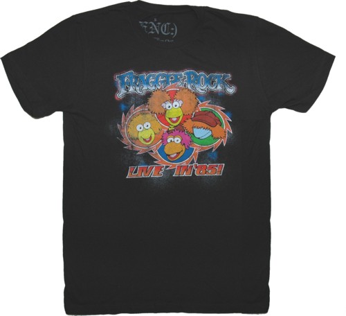 ENC Live In 85 Menand#39;s Fraggle Rock T-Shirt from ENC