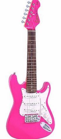 3/4 Size Electric Guitar - Pink
