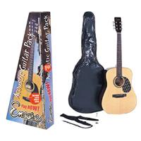 Encore Acoustic Guitar Pack- Natural