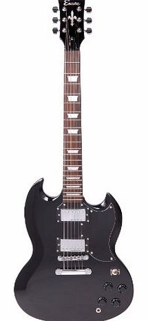Encore E69 Electric Guitar - Gloss Black