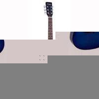 Encore electro-acoustic Guitar- Blue