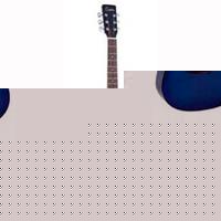 electro-acoustic Guitar- Blue