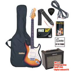 KC3SBOFT Electric Guitar Outfit