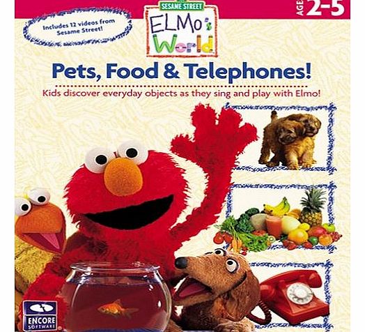 Encore Sesame Street Elmos World - Pets, Food, Telephone