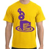 Endura Drop Beats Not Bombs T-Shirt, Sunflower, M
