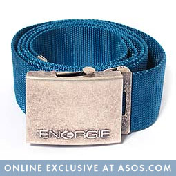 Energie Canvas Logo Belt