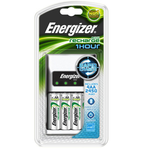 Energizer 1 HOUR AA / AAA Battery Charger with 4
