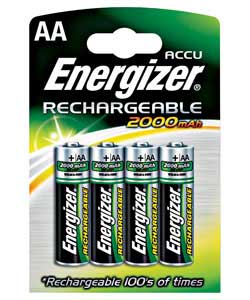 energizer 2000 MAH AA 4 Pack