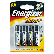 Energizer AA 4 Pack Batteries