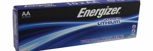 Energizer AA Ultimate Lithium Battery (Pack of 10)