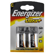 Energizer C 2 Pack Batteries