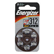 Energizer Hearing Aid Code 312