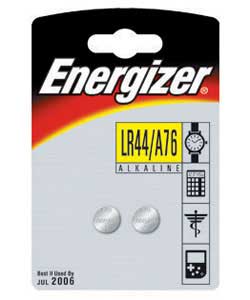 Energizer LR44/A76 Batteries - 2 Pack