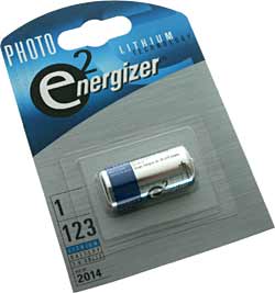 Energizer Photo Lithium Battery - CR123A