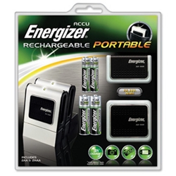 Energizer Portable Battery Charger with NiMH