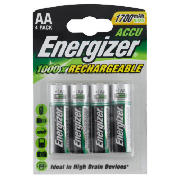 Energizer Rechargable AA4 1700 mah
