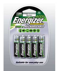 Energizer Rechargeable AA Ni-MH Batteries - 8 Pack.