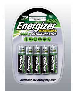 Rechargeable AA Ni-MH Batteries - 8 Pack.