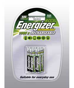 Energizer Rechargeable AAA Ni-MH Batteries - 8 Pack.