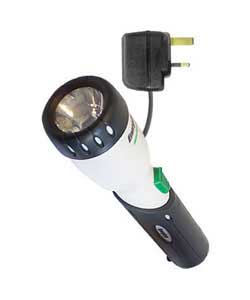 Rechargeable Torch with LED Locator