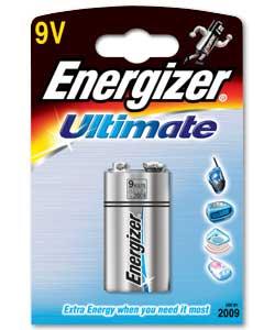 Energizer Ultimate 9V Battery - 1 Pack