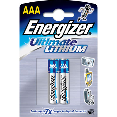 Ultimate Lithium AAA 2 Pack