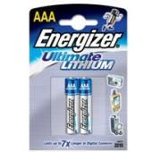 energizer Ultimate Lithium AAA Batteries (2 Pack)