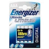 energizer Ultimate Lithium AAA Batteries (4 Pack)