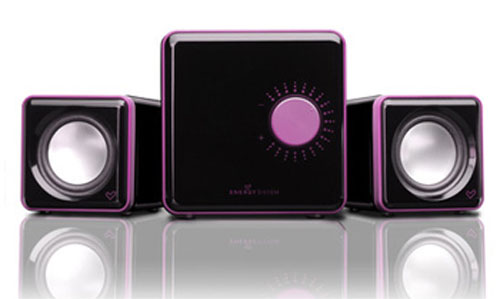 S250 Stereo Speaker system - Pink