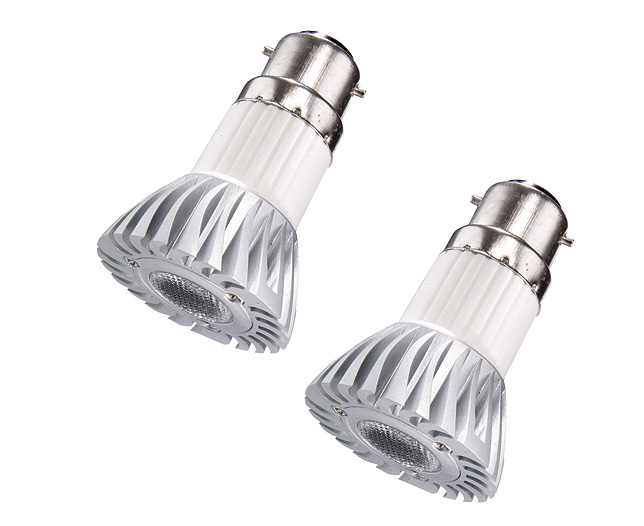 energy saving LED bulbs (2pk) B22 220V