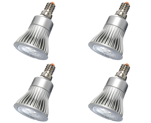 energy Saving LED Downlighter Bulbs (4) E14
