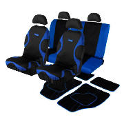 Energy Seat Covers With Blue Mats
