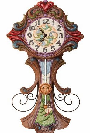ENESCO  4037673 Resin Grandfather Clock 57.5 cm