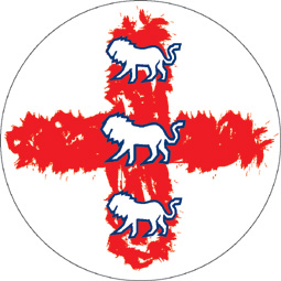 England 3 Lions Sticker