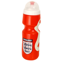 750ml Water Bottle - Red/White.