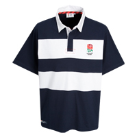 england Classic Rugby Shirt - Navy.